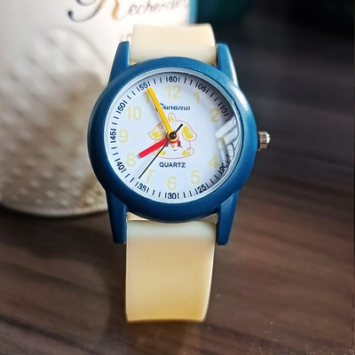 Детски часовник със силиконова каишка за момичета и момчета