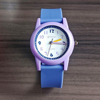 Детски електронен часовник в три цвята 