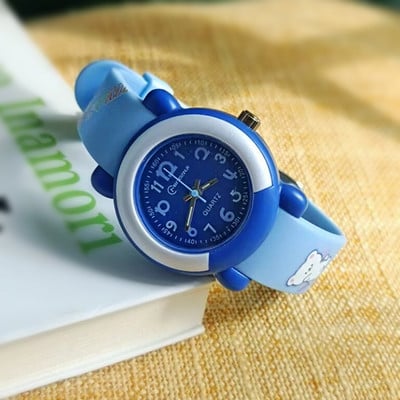 Детски часовник със силиконова каишка -няколко цвята