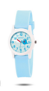 Ежедневен детски часовник със силиконова каишка