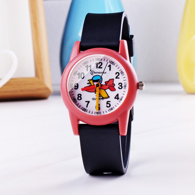 Ежедневен детски часовник със силиконова каишка