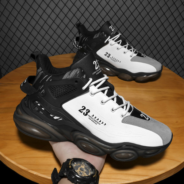 Muške ležerne košarkaške tenisice s grubim potplatom