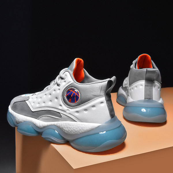 Casual παπούτσια μπάσκετ με ψηλή σόλα