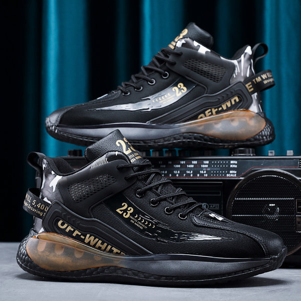 Adidași de baschet pentru bărbați cu inscripția model nou