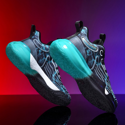 Muške košarkaške tenisice na vezanje u boji