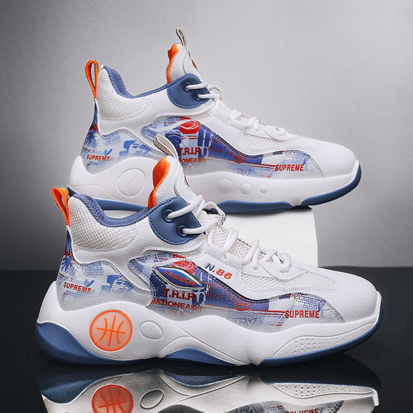 Paelte ja kõrge tallaga kõrged meeste korvpallijalatsid