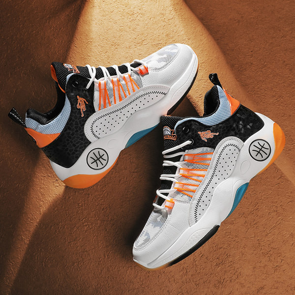 Pantofi de baschet pentru bărbați cu logo și șireturi