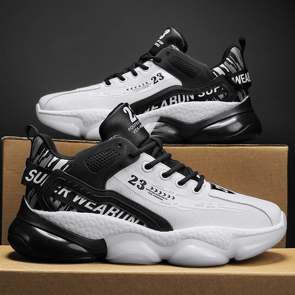 Muške ležerne košarkaške tenisice s printom