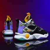 Muške visoke tenisice sa šarenim printom