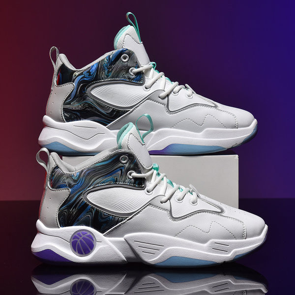 Muške visoke tenisice sa šarenim printom