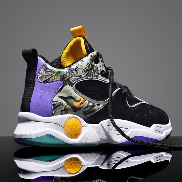 Muške visoke tenisice sa šarenim printom