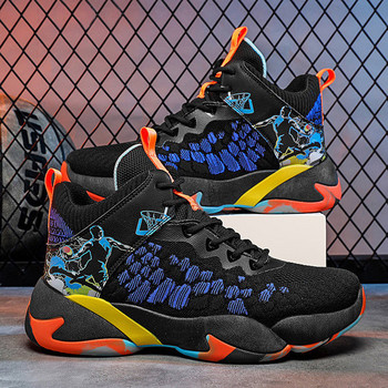 Ανδρικά sneakers μπάσκετ σε τρία χρώματα