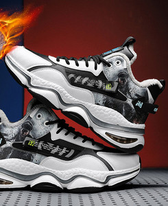 Мъжки баскетболни обувки  връзки и топла подплата 