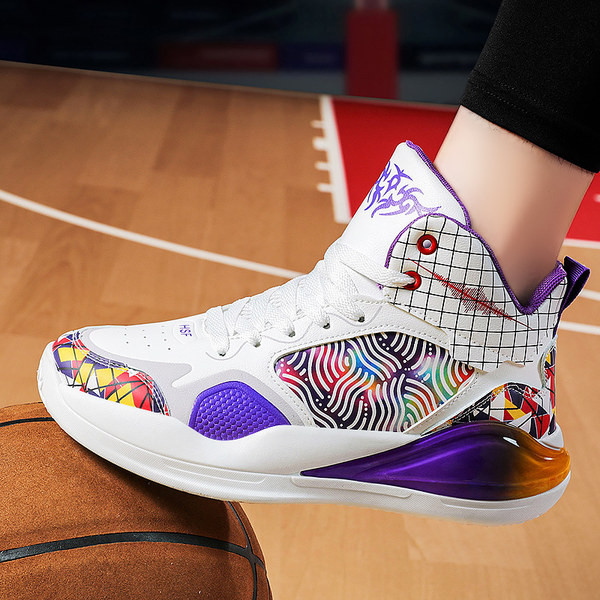 Цветни мъжки маратонки с връзки -подходящи за спорт