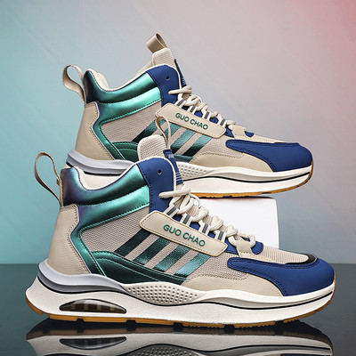 Мъжки баскетболни маратонки с въздушна камера и връзки