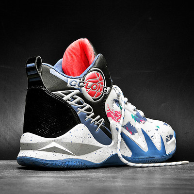 Ψηλά παπούτσια μπάσκετ με κορδόνια