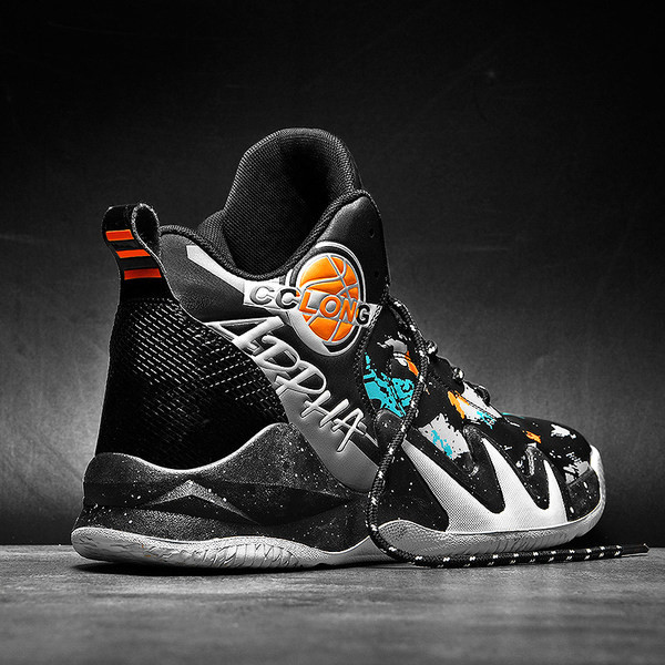 Ψηλά παπούτσια μπάσκετ με κορδόνια