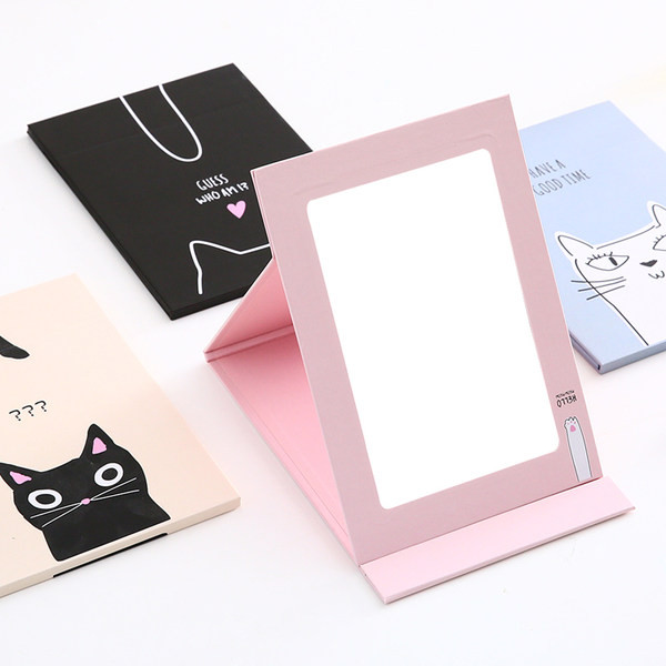 Hordozható összecsukható tükör téglalap alakú