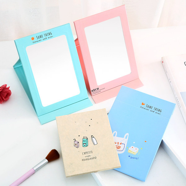 Hordozható összecsukható tükör téglalap alakú