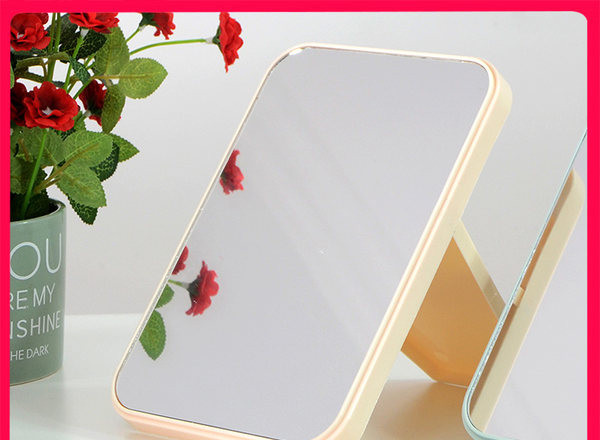 Női hordozható összecsukható kozmetikai tükör