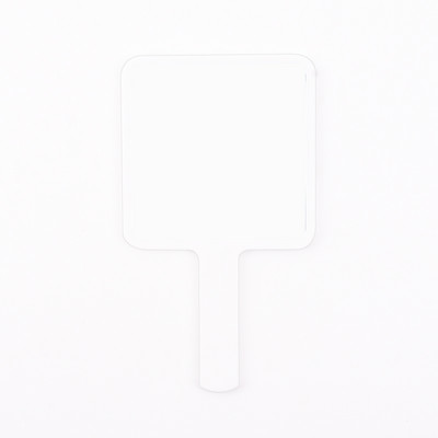 Kozmetikai hordozható tükör négyzet alakú