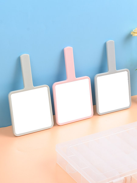 Kozmetikai hordozható tükör négyzet alakú