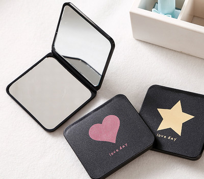 Double Sided Portable Folding Makeup Mirror