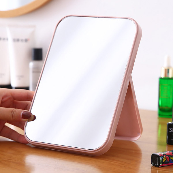 Nešiojamas stalinis kosmetinis veidrodis