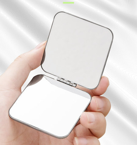 Φορητός καλλυντικός καθρέφτης διπλής όψεως