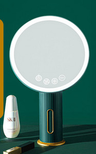 Apvalios formos kosmetinis veidrodis