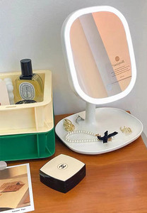 LED kaasaskantav meigipeegel koos lambiga