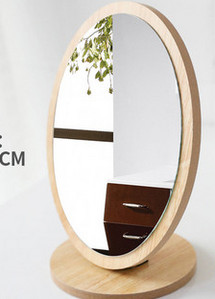 Erinevates värvides kokkupandav naiste peegel