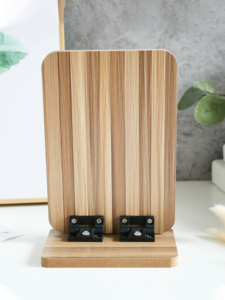 Puidust alusega kosmeetikapeegel