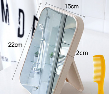 Kozmetičko ogledalo sa stalkom u više boja