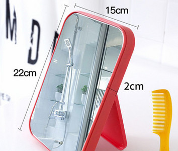 Kozmetičko ogledalo sa stalkom u više boja