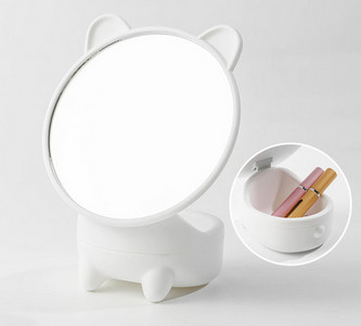 kaasaskantav kosmeetiline peegel koos panipaigaga