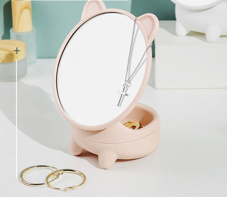 kaasaskantav kosmeetiline peegel koos panipaigaga