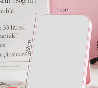 Naiste kaasaskantav kosmeetiline peegel