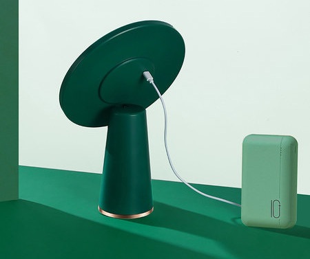 Moodne kahevärviline ümmargune LED-peegel