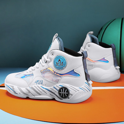 Ανδρικά sneakers ψηλά με τραχιά σόλα