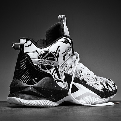 Ανδρικά sneakers ψηλά με τραχιά σόλα