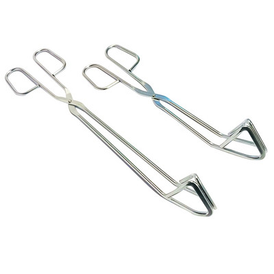 Kitchen Tong Heat Resistant Hollow-Out Barbecue Clip Food Tongs BBQ Accessories Stainless Steel Material for Kitchen BBQ