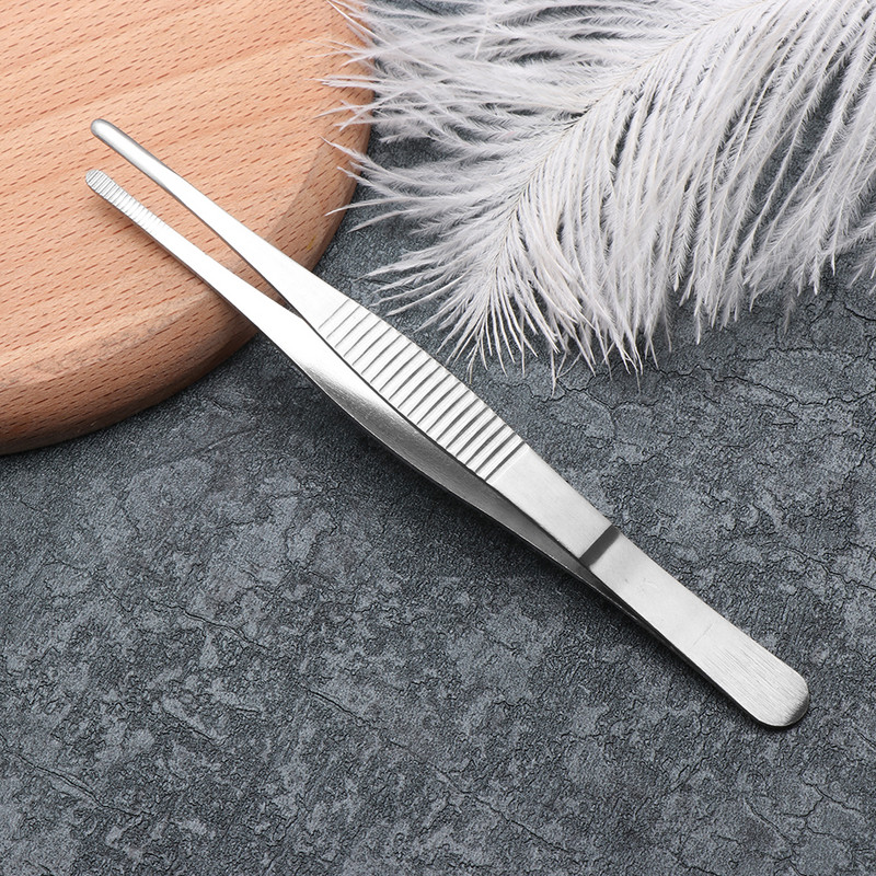 1 dators Noderīgas bārbekjū knaibles Pārtikas knaibles Pārtikas saspraudes Virtuves ierīces Nerūsējošā tērauda Churrasco Pincetes Saspraudes bufetes grila rīks