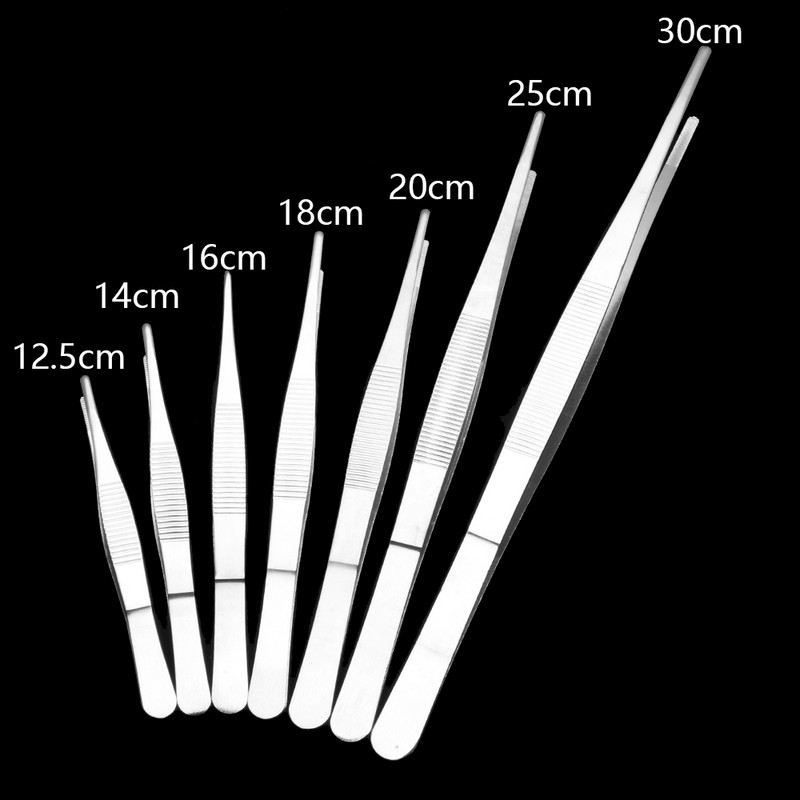 1 dators Noderīgas bārbekjū knaibles Pārtikas knaibles Pārtikas saspraudes Virtuves ierīces Nerūsējošā tērauda Churrasco Pincetes Saspraudes bufetes grila rīks