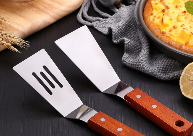 AISITIN nerūsējošā tērauda profesionālo grila piederumu komplekts āra grila rīku komplekts Teppanyaki grila gatavošanas kempinga rīku komplekts