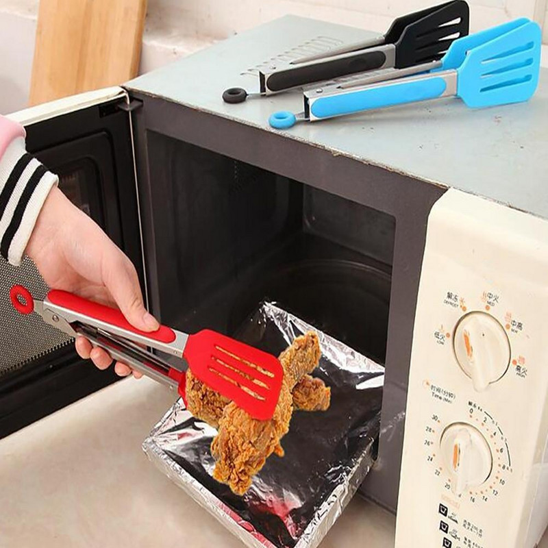 Praktične kuhinjske hvataljke, praktične, višenamjenske silikonske, ručke za pečenje salate, kuhinjski alati