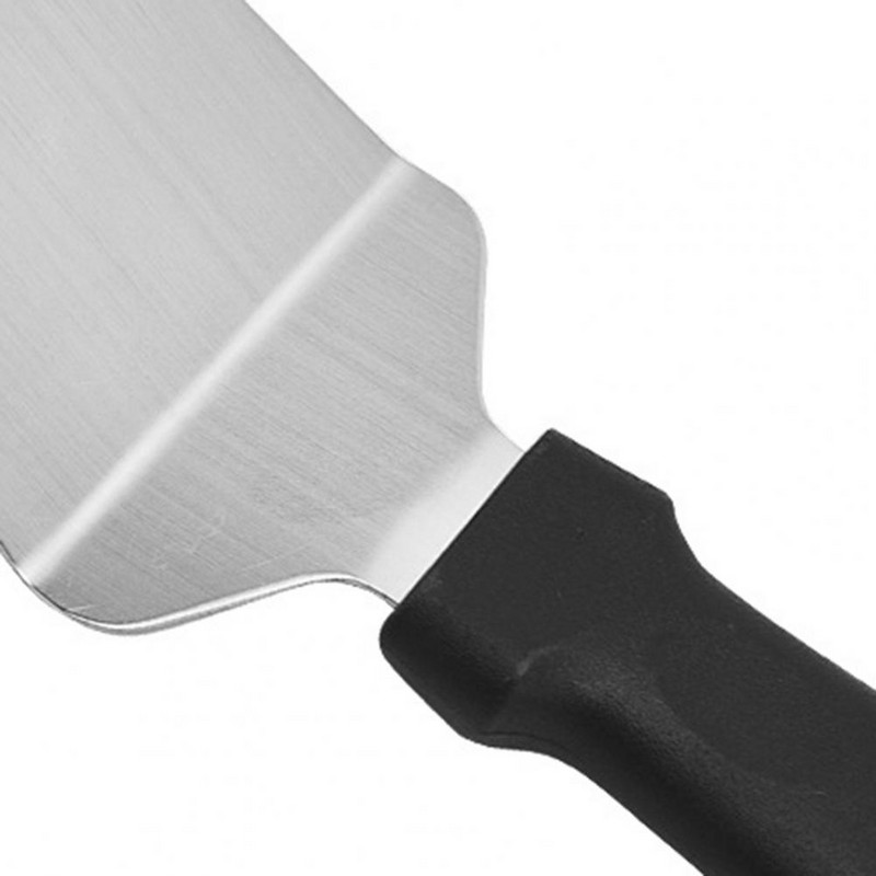 Picas lāpstiņa karstumizturīgs grila skrāpis Ērts rokturis cepšanas lāpsta Virtuve nerūsējošā tērauda BBQ cepšanas trauku lāpsta mājām