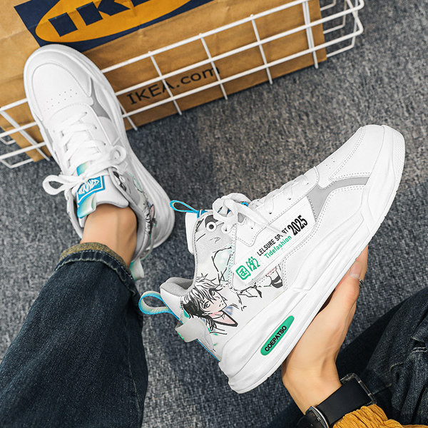 Uue mudeli meeste korvpallijalatsid aplikatsiooni ja kirjaga