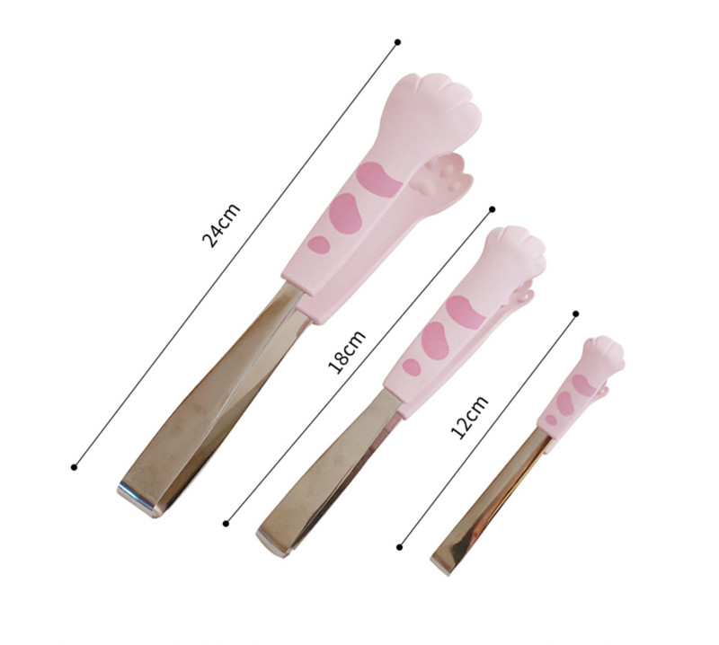 1tk kassiküünis roostevabast terasest toiduklambritangid liha köök köetav grill, silikoonist võileivanõu Köögividinad grillitarvikud