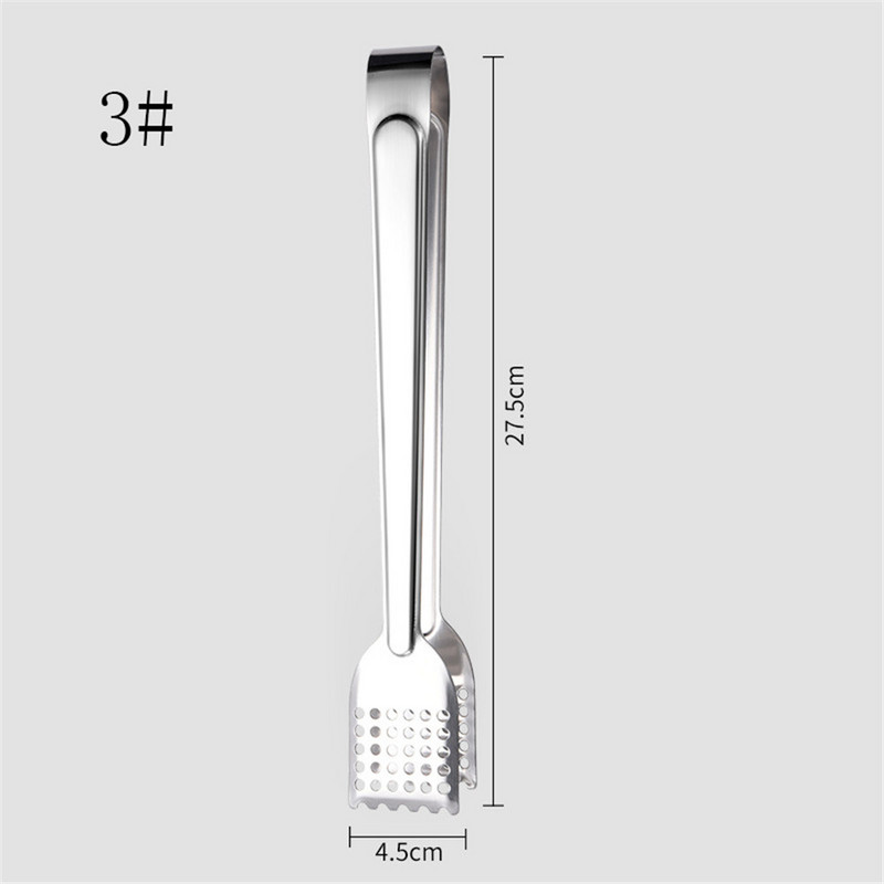 Jauna stila nerūsējošā tērauda pārtikas knaibles bufetes gatavošanas rīks pret karstuma maizes sprādzes konditorejas izstrādājumi bārbekjū skava Virtuves piederumi